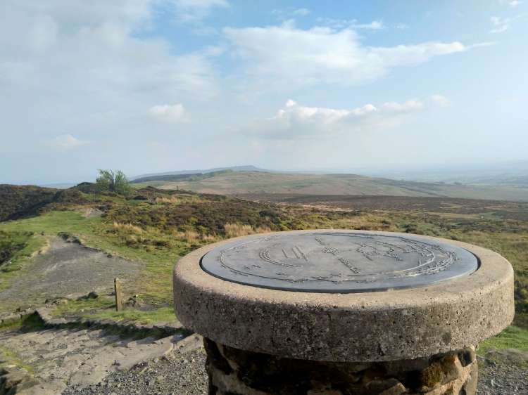 brown clee hill topochart