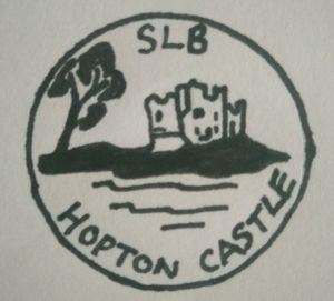 Hopton Castle collectors stamp