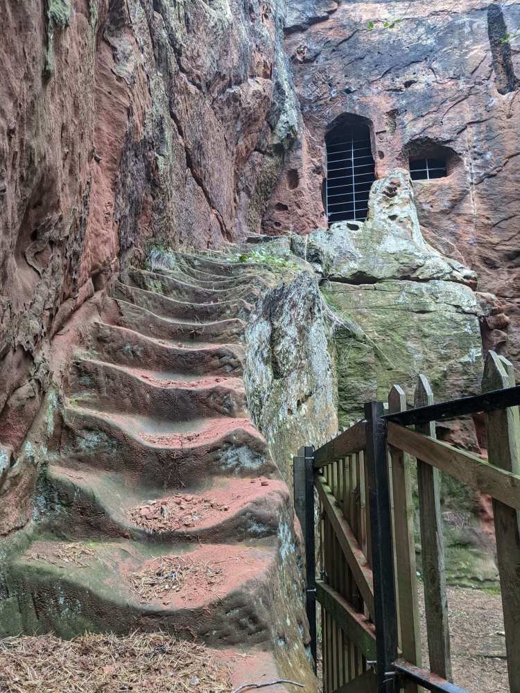 Kynaston Cave at Nesscliffe Hill.